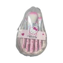 Conjunto De Pincéis De Maquiagem Hello Kitty Sanrio Anime Fashion Beauty Tools Presente Para Meninas