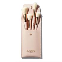 Conjunto de pincéis de maquiagem ICONIC LONDON Handbag Glam Face Brush Set