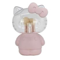 Conjunto de pincéis de maquiagem Impressions Vanity Hello Kitty 6 peças