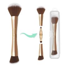 Conjunto de pincéis de maquiagem JILIER 4 em 1 com estojo Foundation Blush