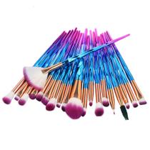 Conjunto de pincéis de maquiagem KOLIGHT Cosmetic Eye Shadow, 20 unidades, roxo