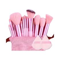 Conjunto De Pincéis De Maquiagem Profissionais Macios E Fluffy Para Base, Pó, Sombra E Ferramentas