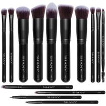 Conjunto de pincéis de maquiagem SHANY Black Bombshell de 14 peças