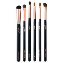 Conjunto de pincéis de maquiagem Skone Luxe Pro Conjunto de 6 pincéis de maquiagem Conjunto de pincéis de maquiagem Skone Luxe Pro Conjunto de 6 pincéis de maquiagem