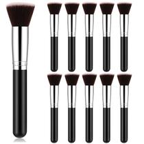 Conjunto de pincéis de maquiagem Tanlade Flat Top Foundation, 10 unidades