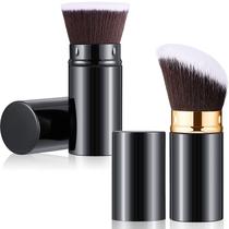 Conjunto de pincéis de maquiagem Tessco Retrátil/Não Retrátil Kabuki