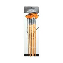Conjunto De Pincéis De Nylon Para Pintura Em Acrílico, Aquarela E Óleo, 5, 15 E 25 Peças, Conjunto Conjunto De Pincéis De Nylon Para Pintura Em Acrílico, Aquarela E Óleo, 5, 15 E 25 Peças, Conjunto