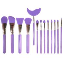 Conjunto de pincéis de silicone LORMAY 13 unidades para resina epóxi e beleza Conjunto de pincéis de silicone LORMAY 13 unidades para resina epóxi e beleza