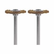 Conjunto de pincéis Dremel 535-02 Escovas de latão de 3/4 de diâmetro (pacote com 2) Conjunto de pincéis Dremel 535-02 Escovas de latão de 3/4 de diâmetro (pacote com 2)