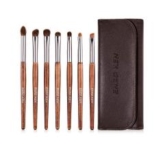 Conjunto de pincéis ENZO KEN Natural Pony Hair Eye Shadow com estojo Conjunto de pincéis ENZO KEN Natural Pony Hair Eye Shadow com estojo