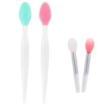 Conjunto de pincéis labiais Pincel esfoliante de silicone Finrray, 2 unidades