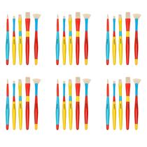 Conjunto de pincéis MEEDEN Kids de 30 peças para aquarela acrílica Conjunto de pincéis MEEDEN Kids de 30 peças para aquarela acrílica