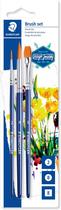Conjunto de pinceis ns2/8/8 staedtler 3pcs 989 sbk3 302 Conjunto de pinceis ns2/8/8 staedtler 3pcs 989 sbk3 302
