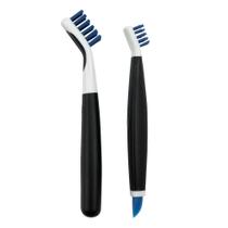 Conjunto de pincéis OXO Good Grips Deep Clean Blue com lâmina de limpeza