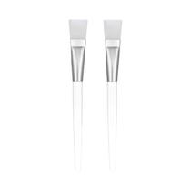 Conjunto De Pincéis Para Aplicação De Máscara Facial Macia 12/6/2 Peças Com Cabo De Plástico