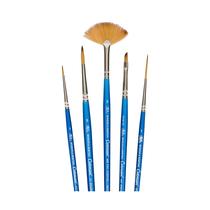 Conjunto de Pincéis para Aquarela Winsor & Newton Cotman com 5 Conjunto de Pincéis para Aquarela Winsor & Newton Cotman com 5