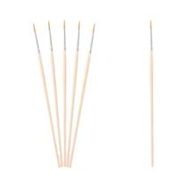 Conjunto De Pincéis Planos De Nylon Com Cerdas Para Pintura - 10, 30, 50, 100 Unidades - Canetas