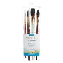 Conjunto de pincéis Princeton Artist Brush Neptune 4750 Series Conjunto de pincéis Princeton Artist Brush Neptune 4750 Series