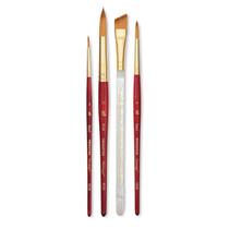 Conjunto de Pincéis Princeton Série 4050 Heritage Sintético de Martim-Pescador 4 peças Conjunto de Pincéis Princeton Série 4050 Heritage Sintético de Martim-Pescador 4 peças