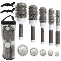 Conjunto de pincéis redondos Aozzy para secar e curling, 5 tamanhos