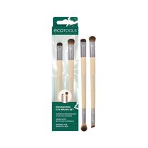 Conjunto de Pincel de Maquiagem EcoTools - Para Sombra, Creme e Pó