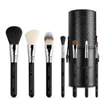 Conjunto de Pincel de Maquiagem Sigma Beleza - 7 Pincel + Copo - Edição de Viagem