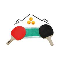 Conjunto De Ping Pong Tênis De Mesa Raquetes Bolinhas E Rede