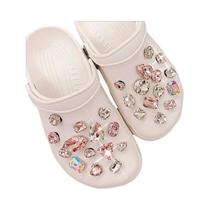 Conjunto De Pingentes De Cristal Coloridos Para Sapatos, Decorações DIY De Moda De Verão Para Bolsas Conjunto De Pingentes De Cristal Coloridos Para Sapatos, Decorações DIY De Moda De Verão Para Bolsas