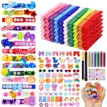 Conjunto de pinos Cheer JOICEE 80 unidades com alfinetes de roupas e acessórios Conjunto de pinos Cheer JOICEE 80 unidades com alfinetes de roupas e acessórios