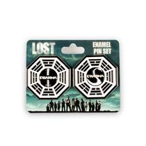 Conjunto de pinos coletores LOST Dharma Initiative Station Enamel Conjunto de pinos coletores LOST Dharma Initiative Station Enamel
