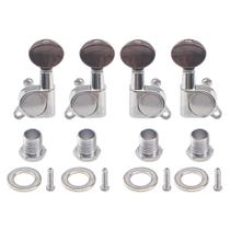 Conjunto de pinos de ajuste Ukulele Tuner Yootones, 4 unidades, 4 cordas, vermelho