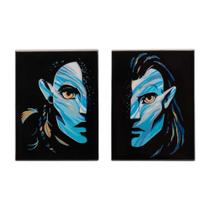 Conjunto de pinos Disney's Avatar 2 O Caminho da Água Neytiri e Jake