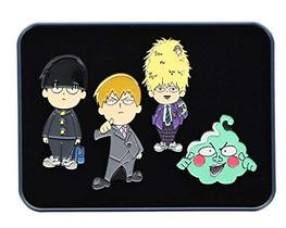 Conjunto de pinos JUST FUNKY Mob Psycho 100 Enamel Collector Anime