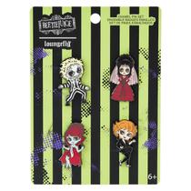 Conjunto de Pinos Loungefly Beetlejuice - Exclusivo da Amazon Conjunto de Pinos Loungefly Beetlejuice - Exclusivo da Amazon