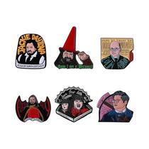 Conjunto De Pins De Esmalte Com Desenhos Animados Fofos De Anime, Capivara, Gato Preto, Dados, Conjunto De Pins De Esmalte Com Desenhos Animados Fofos De Anime, Capivara, Gato Preto, Dados,