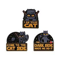 Conjunto de Pins de Esmalte de Capivara Gato Anime - Broches para Bolsas e Roupas