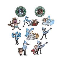 Conjunto De Pins De Esmalte De Filmes De Anime De Comédia E Humor, Broche De Desenho Animado De Conjunto De Pins De Esmalte De Filmes De Anime De Comédia E Humor, Broche De Desenho Animado De