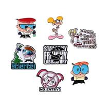 Conjunto De Pins De Esmalte De Gato Turbocompressor Cartoon, Broche De Personagem De Filme De Anime,