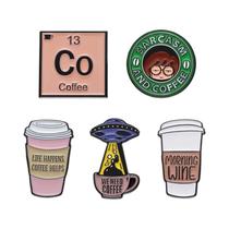 Conjunto De Pins De Esmalte De Personagens De Desenho Animado Faceless Men, Distintivos