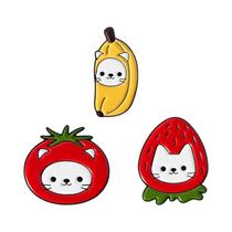 Conjunto De Pins De Esmalte E Broches De Lapela Com Personagens De Desenho Animado (Turbo Granny
