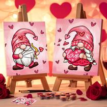 Conjunto de pintura Art Craft Kit Nuberlic Cupid Gnome 20x25cm Conjunto de pintura Art Craft Kit Nuberlic Cupid Gnome 20x25cm