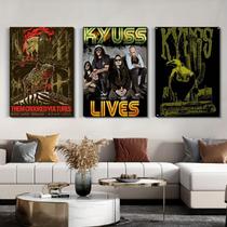 Conjunto de pintura artística de parede Picture Rock Music 40x60cm (3 unidades)