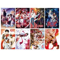 Conjunto de pintura de pôster The King's Avatar Anime 8 unidades 42x29cm Conjunto de pintura de pôster The King's Avatar Anime 8 unidades 42x29cm