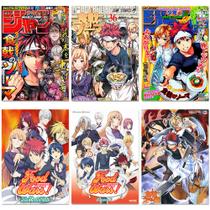 Conjunto de pintura de pôsteres Food Wars Anime HD Prints 40x60cm 6 unidades