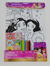Conjunto De Pintura Princesas C/ 8 Folhas - Toy Mix