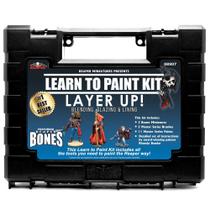 Conjunto de pintura REAPER Aprenda a pintar em camadas! com guia e pincéis