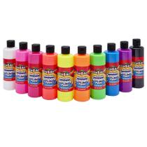 Conjunto de pintura Tempera Cra-Z-Art POP! Lavável com néon, 240 ml, 10 quilates Conjunto de pintura Tempera Cra-Z-Art POP! Lavável com néon, 240 ml, 10 quilates