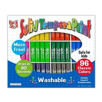 Conjunto de pintura The Pencil Grip Kwik Stix Solid Tempera, pacote 96