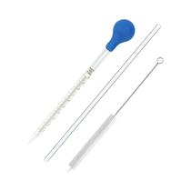 Conjunto De Pipetas De Vidro De 10ml Com Bastão De Mistura E Escova De Limpeza Para Líquidos