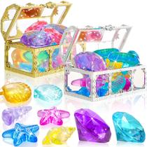 Conjunto de piscina Diving Gems Toys Skylety Colorful Mermaid, 24 unidades